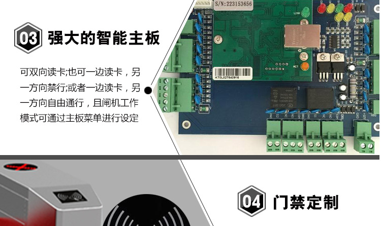 翼閘人行通道閘機